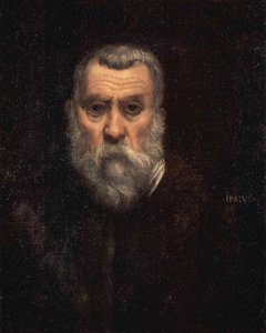 フランス語  自画像 作： ヤコポ・ティントレット