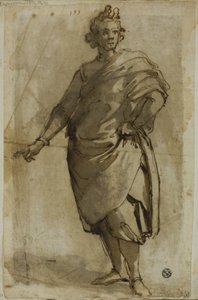 Standing Male Figure   1284127   ja       japanese Successfully Translated  Original: Flemish tapestry. Series The Trojan War. The Destruction of Troy (Destrucción de Troya). Eleventh tapestry in the series. Model Coëtivy Master (Henry or Conrard de Vulcop 作： Jacopo da Empoli