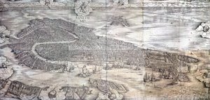 グレートパースペクティブプラン-ヴェネツィア、1500年頃（416593、416594、416595も参照）