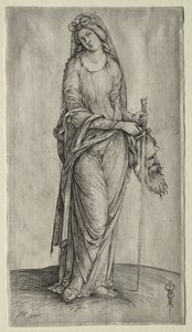 ホロフェルネスの首を持つジュディス 作： Jacopo de