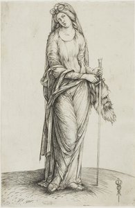 ホロフェルネスの首を持つユディト 作： Jacopo de