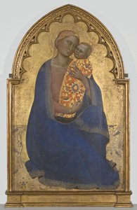 謙遜の処女、1365年-1370年 作： Jacopo di Cione