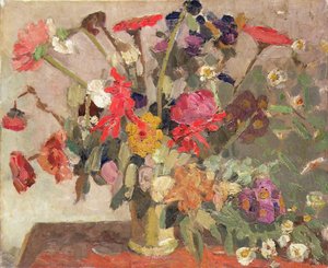 花のブーケ 作： Jacqueline Marval