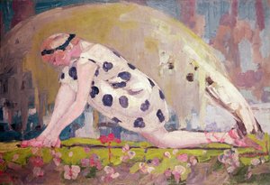 The Dancer（油彩・キャンバス）