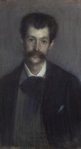 ジョルジュ・ド・ポルト・リッシュ（1849-1930）（パステル画）