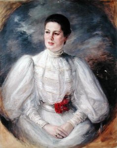 ある女性の肖像 作： Jacques Emile Blanche