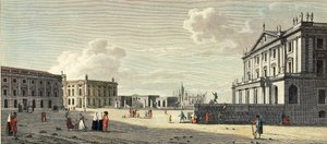 Llotja (旧証券取引所)、税関総督の宮殿、バルセロナ海門 (彫刻) 作： Jacques (after) Moulinier