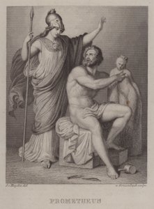 プロメテウス（彫刻 作： Jacques Alfred van Muyden
