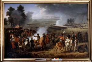 The Death of General Charles Antoine Desaix de Veygoux (1768-1800) at the Battle of Marengo on 14/06/1800 Painting by Jacques Augustin Catherine (Jacques-Augustin-Catherine) Pajou (1766-1828) 1800 Boissy saint Leger, Chateau de Grosbois