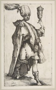 バルタザール、Three Magiシリーズ、1595-1616。 作： Jacques Bellange