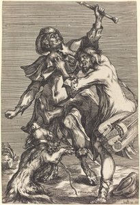 乞食との戦い 作： Jacques Bellange