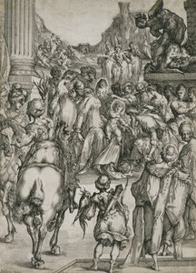 東方の三博士、1614-17年頃（彫刻によるエッチング） 作： Jacques Bellange