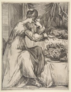 ポーシャの自殺、1612-16。 作： Jacques Bellange