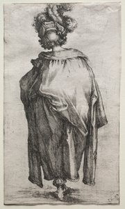 スリーマギ：メルキオール、c。 1615年。 作： Jacques Bellange