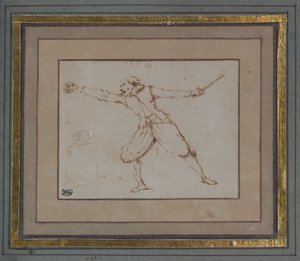 剣士、1766 作： Jacques Callot