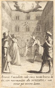アクルシウス、1619年。 作： Jacques Callot
