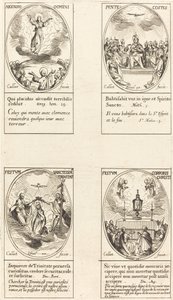 アセンション、ペンタコスト、トリニティ、コーパスクリスティ。 作： Jacques Callot