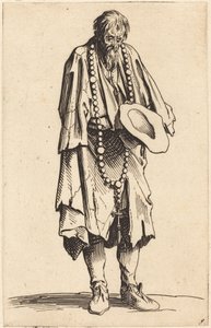 ロザリオを持った乞食 作： Jacques Callot