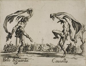ベッロ・スグアルド-コヴィエッロ、バッリ・ディ・スフェッサニアより第18曲 作： Jacques Callot