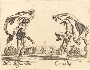 ベロ・スグアルドとコビエロ 作： Jacques Callot