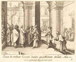シーザーズ コイン、1635 年。 作： Jacques Callot