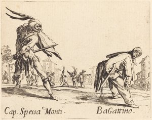 キャプテン スペッサ モンティとバガティーノ 作： Jacques Callot