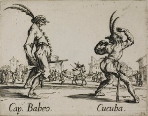 キャプテン・バベオ - ククーバ、バッリ・ディ・スフェッサニアより16枚目 作： Jacques Callot