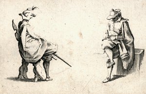 様々な人物の気まぐれ 作： ジャック・カロ