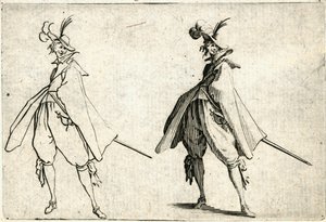 様々な人物の気まぐれ 作： ジャック・カロ