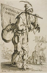バロンのキャプテン、ベガーズの口絵 作： Jacques Callot