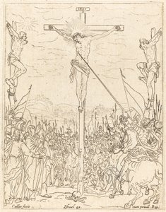 十字架上のキリスト 作： Jacques Callot