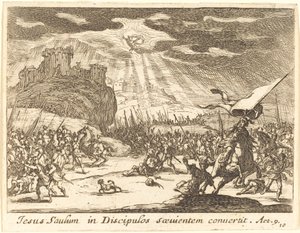 パウロの回心 作： Jacques Callot