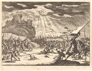 パウロの回心 作： Jacques Callot