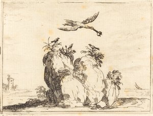 クレーン飛行 作： Jacques Callot