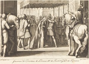 大公の戴冠式 作： Jacques Callot