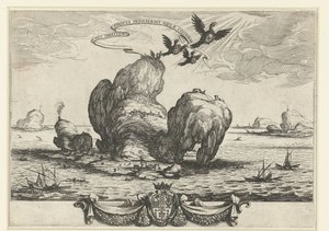 大きな岩 作： Jacques Callot