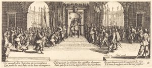 報酬の配布 作： Jacques Callot