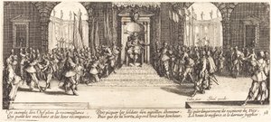報酬の配布 作： Jacques Callot