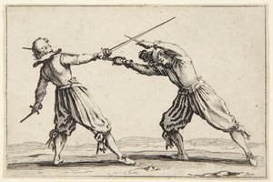 剣と短剣による決闘 作： ジャック・カロ