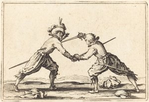 剣の決闘」1622年頃