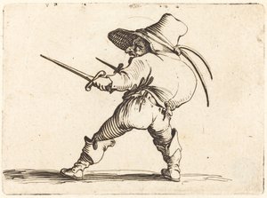 剣と短剣のデュエリスト 作： Jacques Callot
