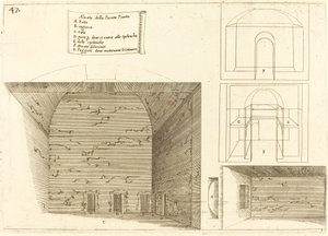 航路図の立面図 作： Jacques Callot