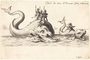 Mmのエントリ。 ド・ヴロンクール、タイロン、マリモント 作： Jacques Callot