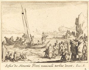 男性のフィッシャー 作： Jacques Callot