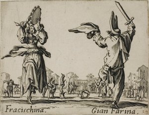 フラチスキーナ - ジャン・ファリーナ、バッリ・ディ・スフェッサニアより17枚目 作： Jacques Callot