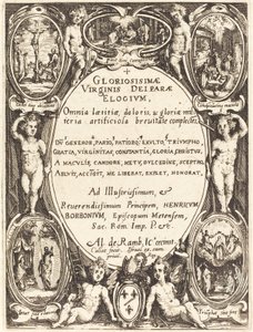 「Gloriosissimae」の口絵 作： Jacques Callot
