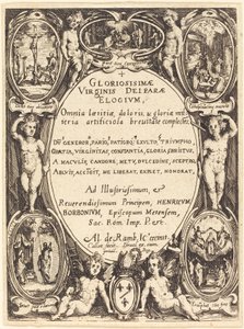 「Gloriosissimae」の口絵 作： Jacques Callot