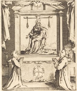 ナンシーの白苦行団の口絵 作： Jacques Callot