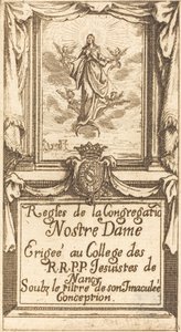 聖母の秩序の規則のための口絵 作： Jacques Callot