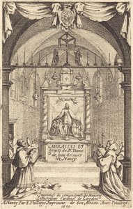 「ボン・セクール・レ・ナンシー」の聖母の奇跡と恵みのための口絵 作： Jacques Callot